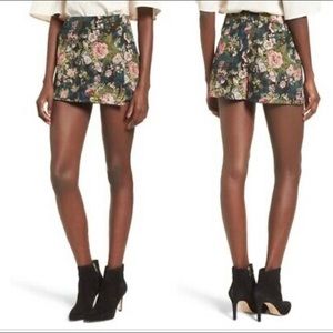 Nordstrom (Leith) Floral Skort, Lightly Worn.
